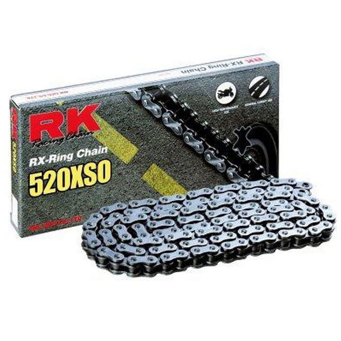 RK 520XSO High Performance RX-Ring Motorcycle Chain - 130 Link