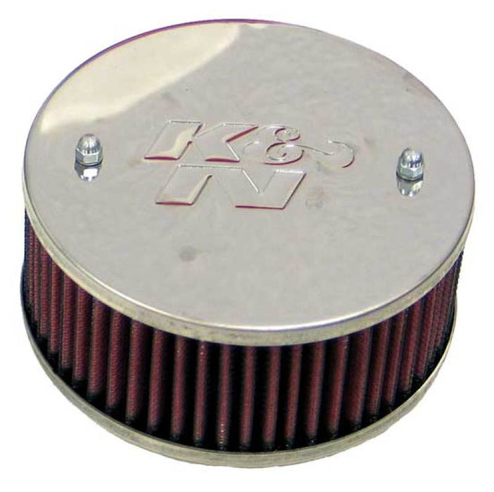 K&N Universal Custom Air Filter Round 1.625in Flange / 1.625in ID / 2.75in Overall Height 56-9097