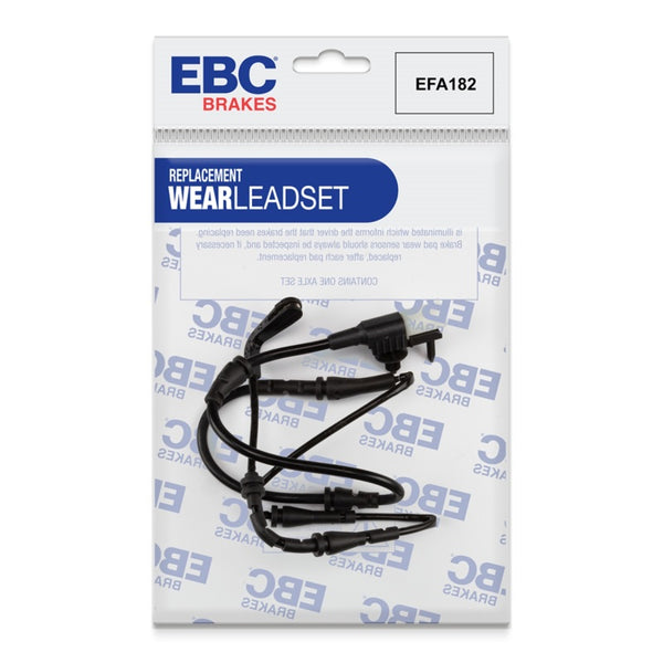 EBC 2015+ Fits Land Rover Discovery Sport 2.0L Turbo Rear Wear Leads EFA182