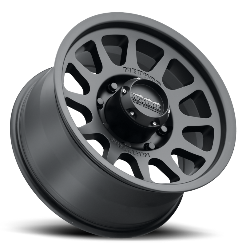 Method MR703 17x8.5 0mm Offset 8x170 130.81mm CB Matte Black Wheel MR70378587500