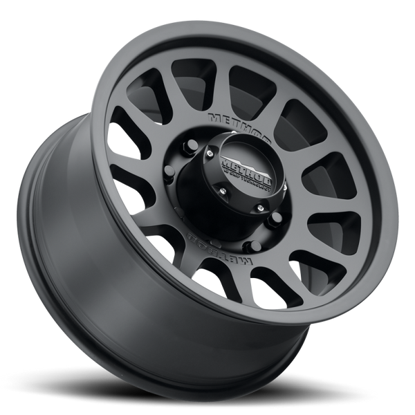 Method MR703 17x8.5 0mm Offset 8x6.5 130.81mm CB Matte Black Wheel MR70378580500