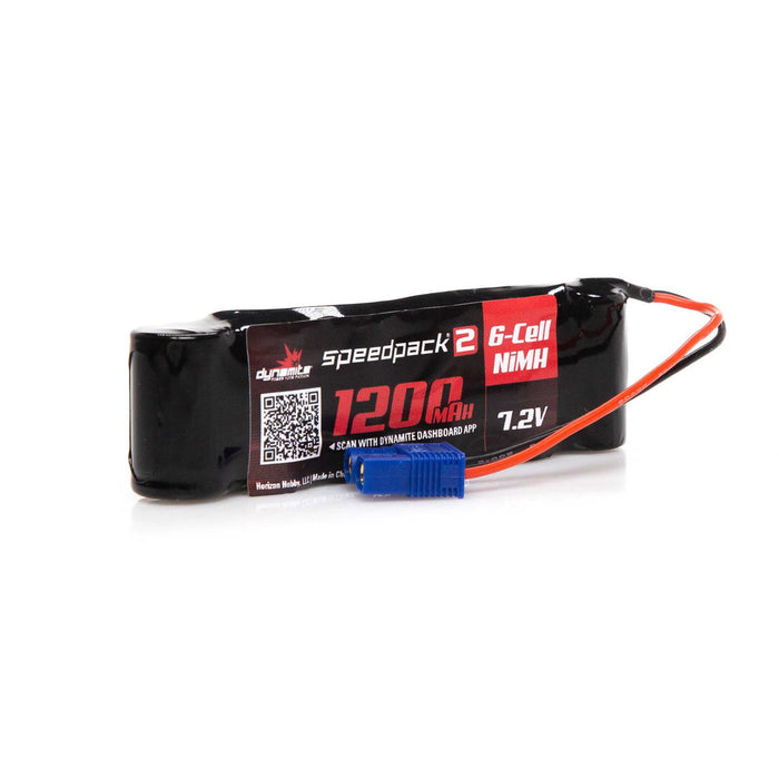 Dynamite SPEEDPACK2 7.2V 1200MAH 6 CELL NiMH LONG MINIS DYNB2473 Car Batteries & Accessories