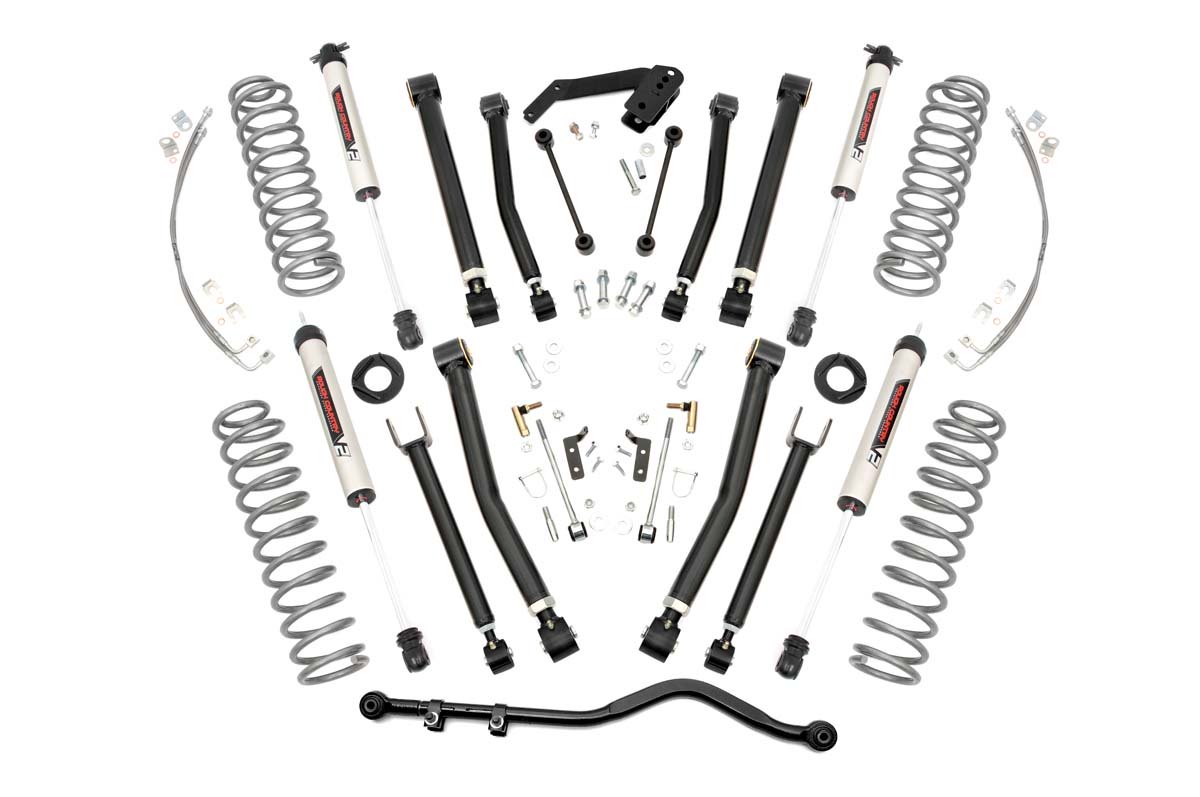 Rough Country 4 Inch Lift Kit X-Series V2 Fits Jeep Wrangler Jk 4WD (2007-2018) 67370