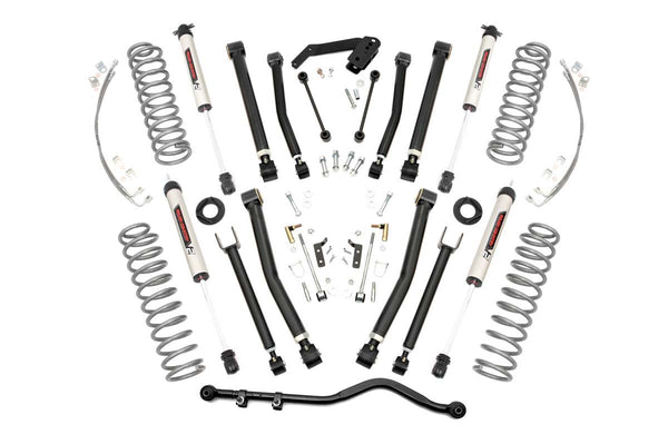 Rough Country 4 Inch Lift Kit X-Series V2 Fits Jeep Wrangler Jk 4WD (2007-2018) 67370