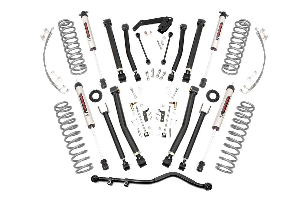 Rough Country Red Forged Upper Control Arms Oe Upgrade Fits Chevy/GMC 1500 (99-06 & Classic) 67470