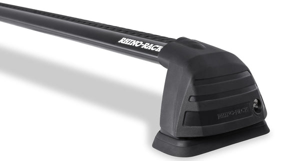 Rhino-Rack 19-21 Chevrolet Silverado Crew Cab Vortex ROC25 Flush 2 Bar Roof Rack Black RV0769B