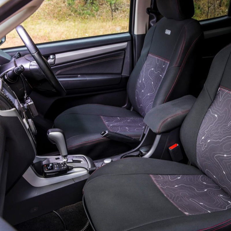 ARB Seat Skin Style Seat Covers, Fits 2018-2020 Jeep Wrangler JL 10550052DNP