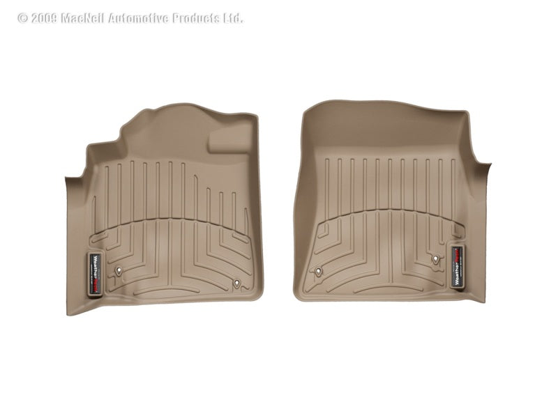 WeatherTech 08-13 Lexus LX570 Front FloorLiner Tan 451571