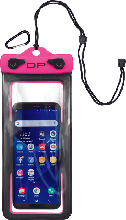 Kwik Tek Phone Case 4"W X 8"L Hot Pink DP-48HP