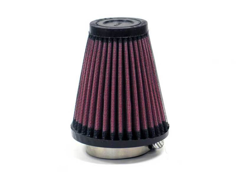 K&N Universal Clamp-On Air Intake Filter: High Performance, Premium Washable, Replacement Filter: Flange Diameter: 1.6875 In, Filter Height: 4 In, Flange Length: 0.625 In, Shape: Round Tapered, R-1080