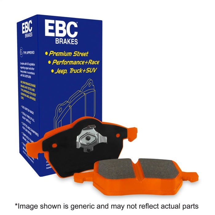 EBC 2015+ Chevrolet Tahoe 2WD (6 Piston Brembo) Extra Duty Front Brake Pads ED93067