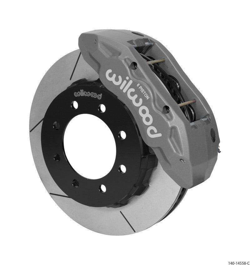 Wilwood TX6R Front Kit 15.00in Clear Ano 13-17 Ford F-250/F-350 4WD 140-14558-C