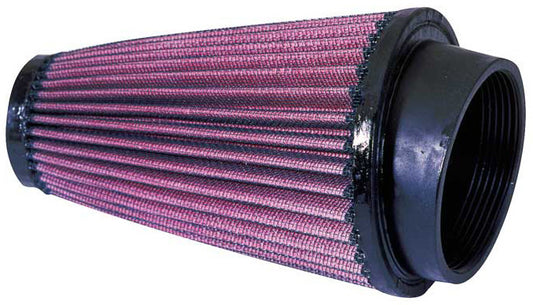K&N Universal Clamp-On Air Intake Filter: High Performance Premium Washable, Replacement Filter: Flange Diameter: 2.75 In, Filter Height: 6 In, Flange Length: 1 In, Shape: Round Tapered, RU-3120,Black