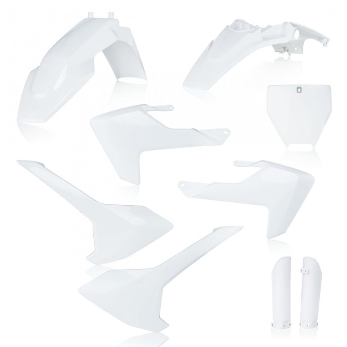 Acerbis Full Plastic Kit (White) For 17-22 Husqvarna Tc65 2731980002