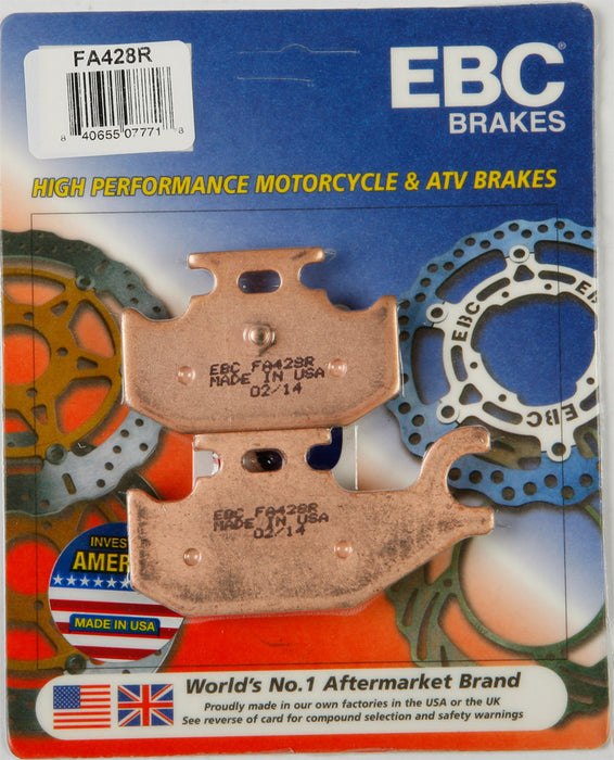 EBC Brakes FA428R Disc Brake Pad Set