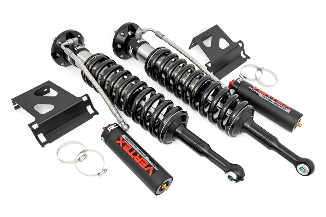 Rough Country Vertex 2.5 Adjustable Coilovers Front 6" Toyota Tundra (07-21)