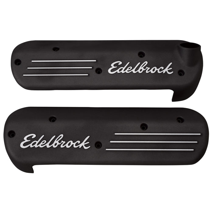 Edelbrock Coil Cover GM Gen 3 LS1 Black Coated 41183