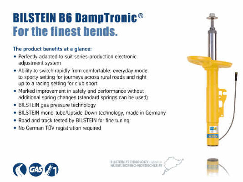 Bilstein B6 Performance DampTronic Shock Absorber Fits select: 2006-2010 BMW M6