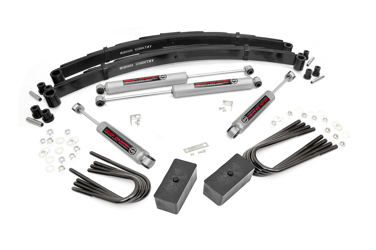 Rough Country 2 Inch Lift Kit Rear Blocks Fits Chevy/GMC C20/K20 C25/K25 Truck (73-76) 26730
