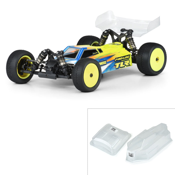 Pro-Line Racing Axis Light Weight Clear Body for TLR 22X-4 PRO354525 Car/Truck  Bodies wings & Decals