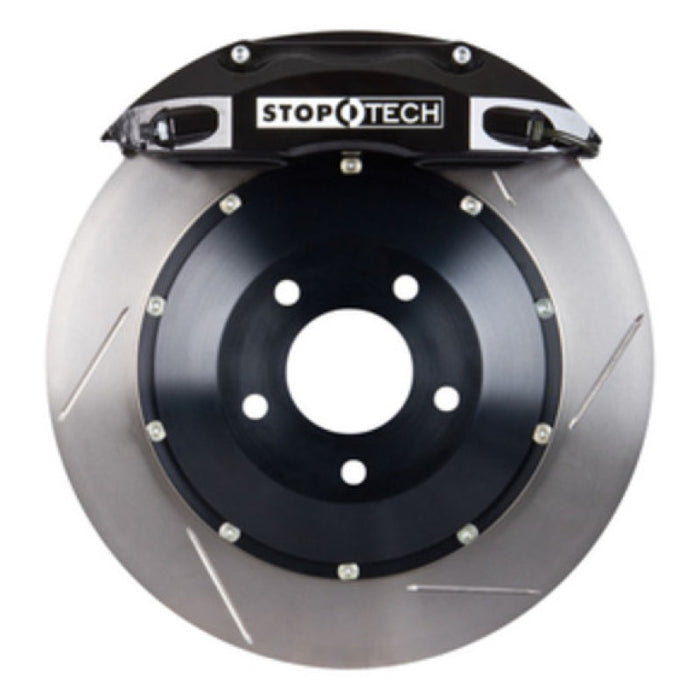 StopTech 00-05 Honda S2000 BBK Front ST-40 Black Caliper 328x28 Slotted Rotors 83.429.4300.51