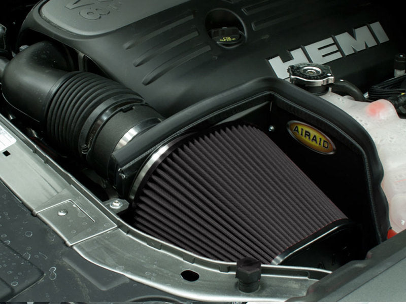 Airaid Cold Air Intake System: Increased Horsepower, Dry Synthetic Filter: Compatible With 2011-2022 Chrysler/Dodge (300, 300C, 300S, Challenger, Charger) Air- 352-210