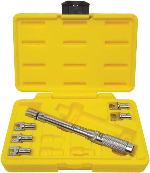 Excel (Tws-210Ans 7-Piece Adjustable Spoke Torque Wrench Set, Black TWS-210ANS