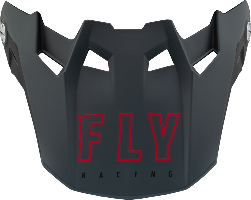 Fly Racing 73-47131S Formula Cc Centrum Visor Matte Grey/Black Yl/Sm