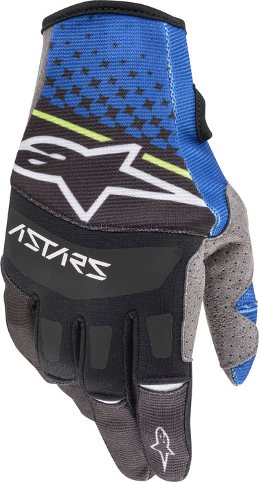 Alpinestars Techstar Gloves Blue/Black Md 3561020-7109-M