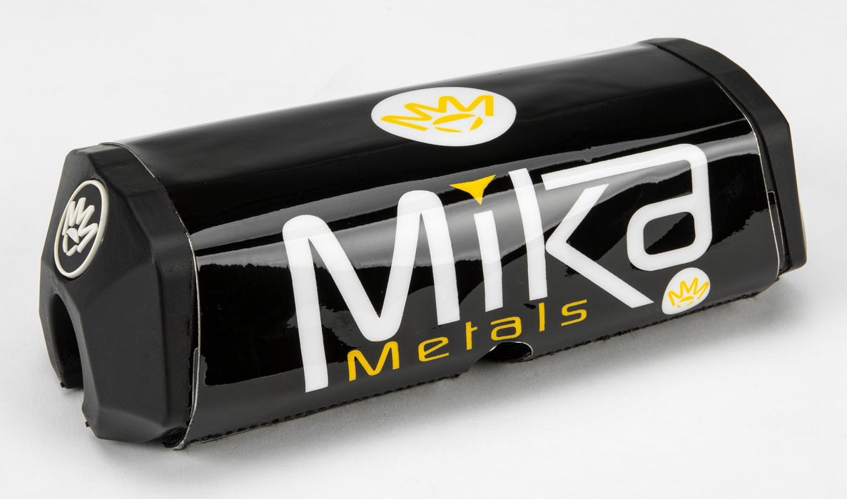 Mika Metals 1 1/8" Raw Series Bar Pad Black BLACK-RAW