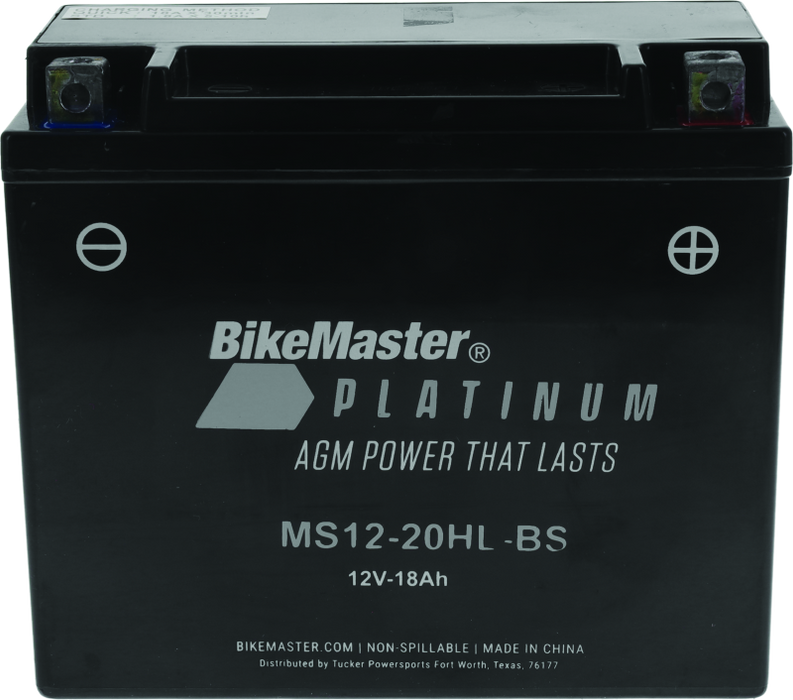 BikeMaster AGM Battery MS12-20HL-BS 780764