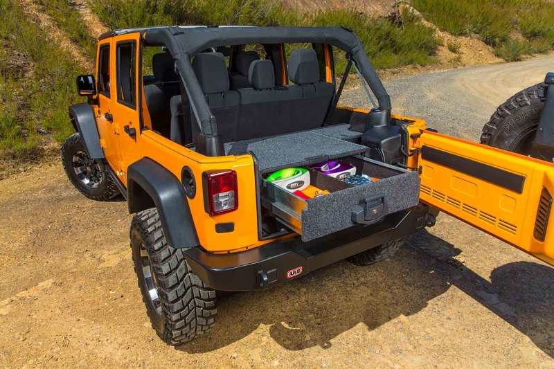 ARB Complete Drawer Kit Rdrf790 JK 4Dr Plastic Trim/subwoofer 5012010