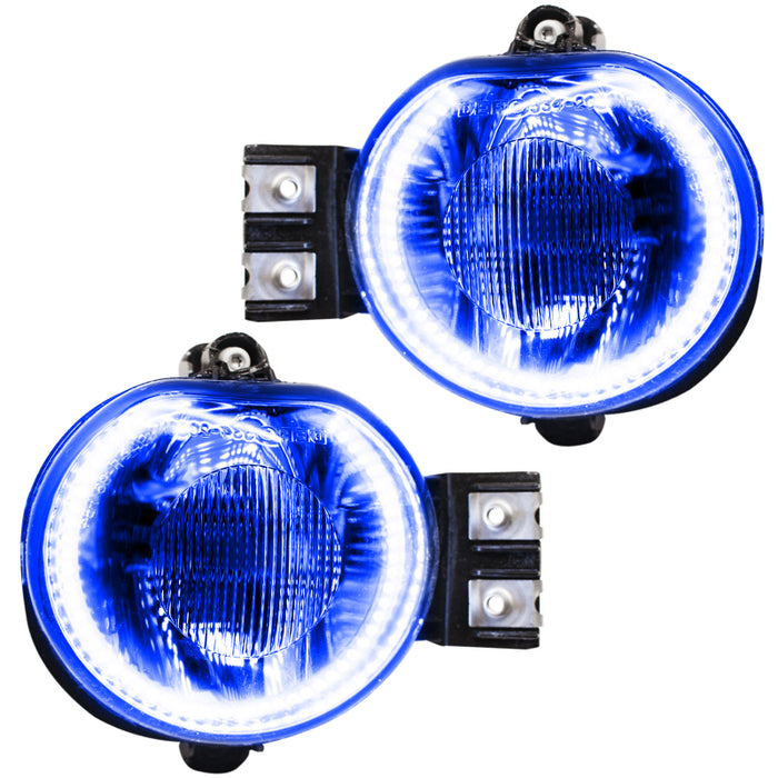 Oracle Lighting 06-08 Compatible with Dodge Ram Pre-Assembled LED Halo Fog Lights -Blue SEE WARRANTY 7036-002