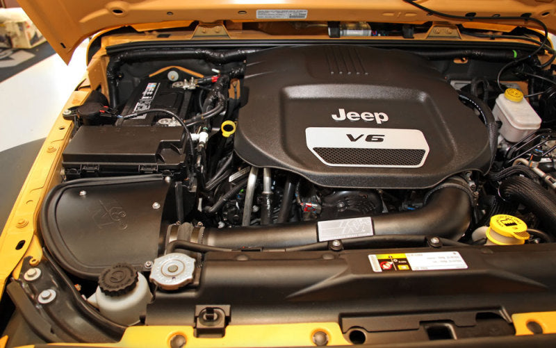 K&N 71-1566 Performance Intake Kit for JEEP WRANGLER V6-3.6L F/I, 2012-2018