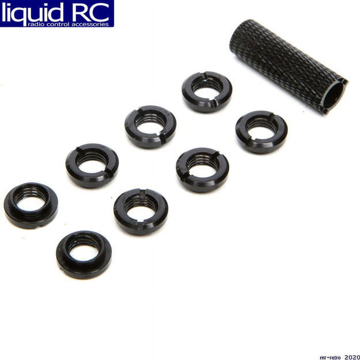 Spektrum Spektrum Radio Black Switch Nuts 8 & Wrench SPMA1302 Miscellaneous Radio Accessories