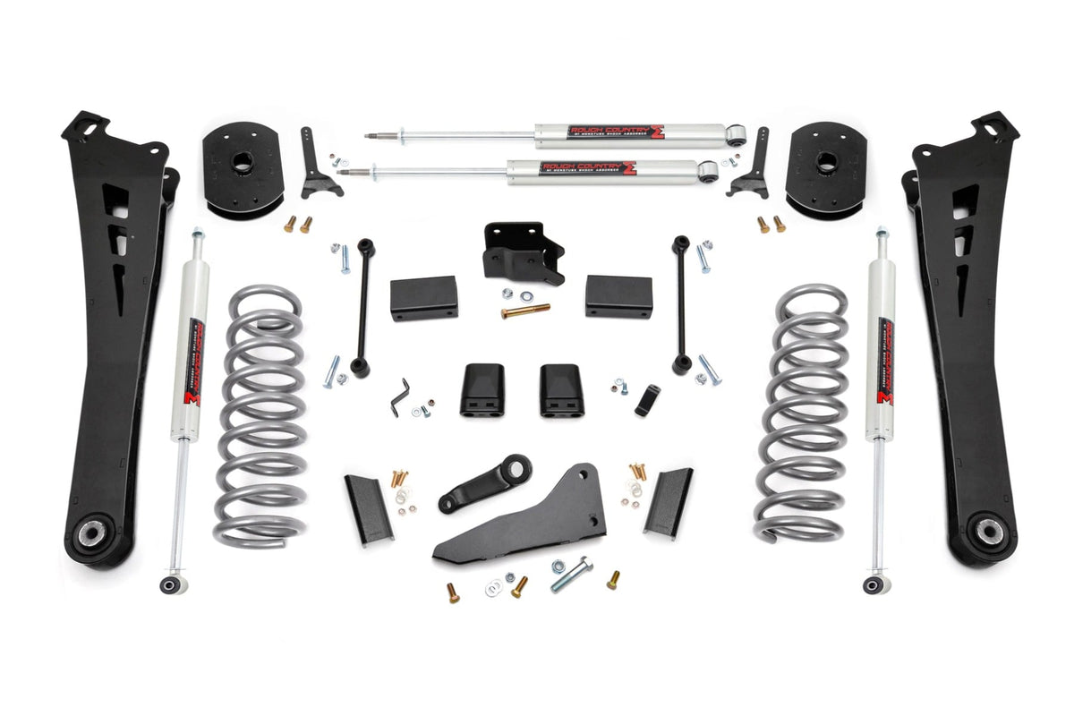 Rough Country 5 Inch Lift Kit Fr Diesel Coil R/A Fits RAM 2500 4WD (2014-2018) 36740