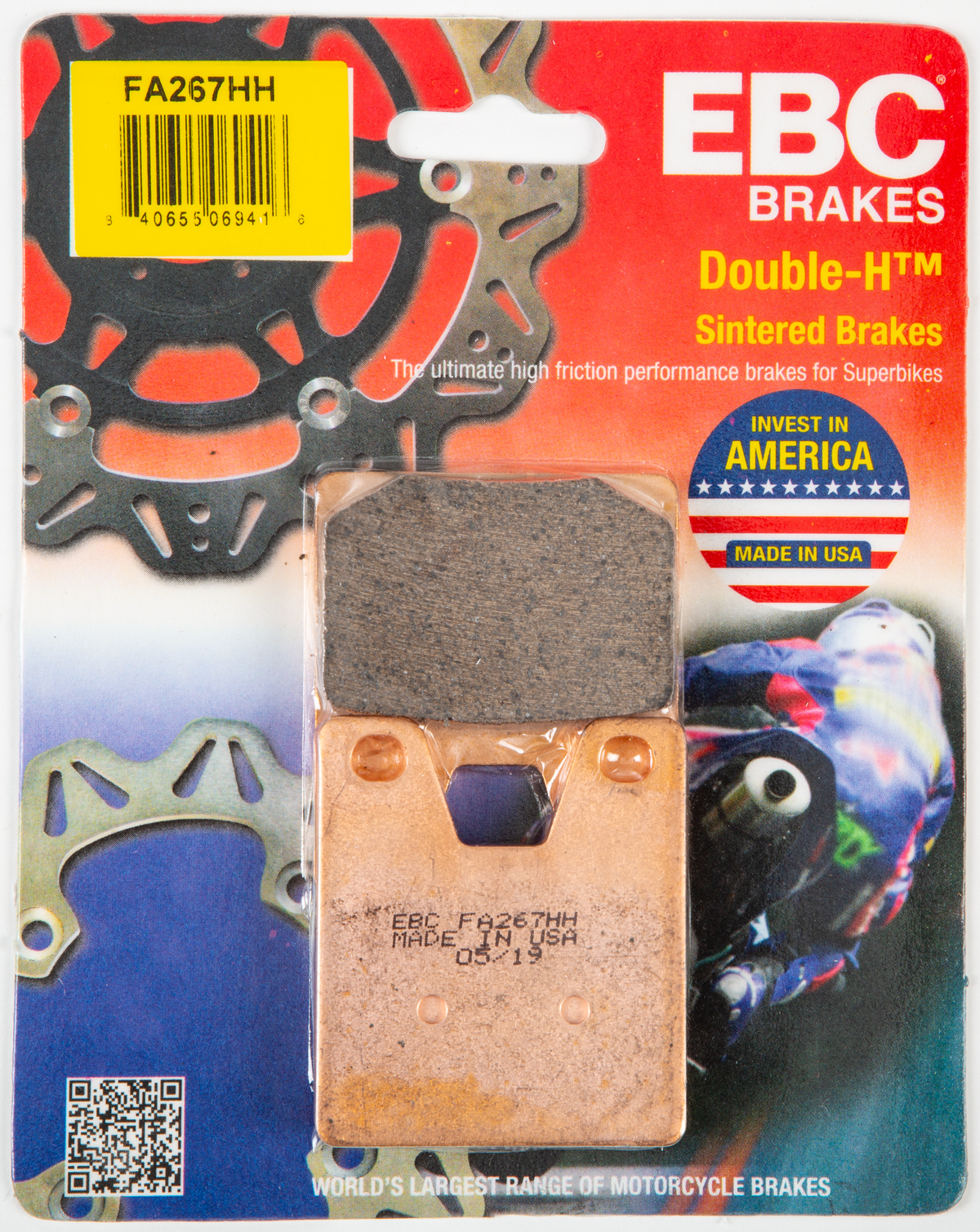 EBC Brakes FA267HH Disc Brake Pad Set