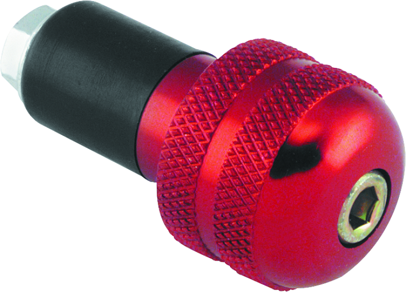 BikeMaster Anti Vibration Bar Ends Red 266006