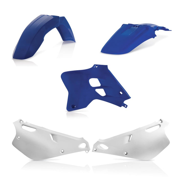 Acerbis White/Blue Complete Plastic Body Kit (2041240242)