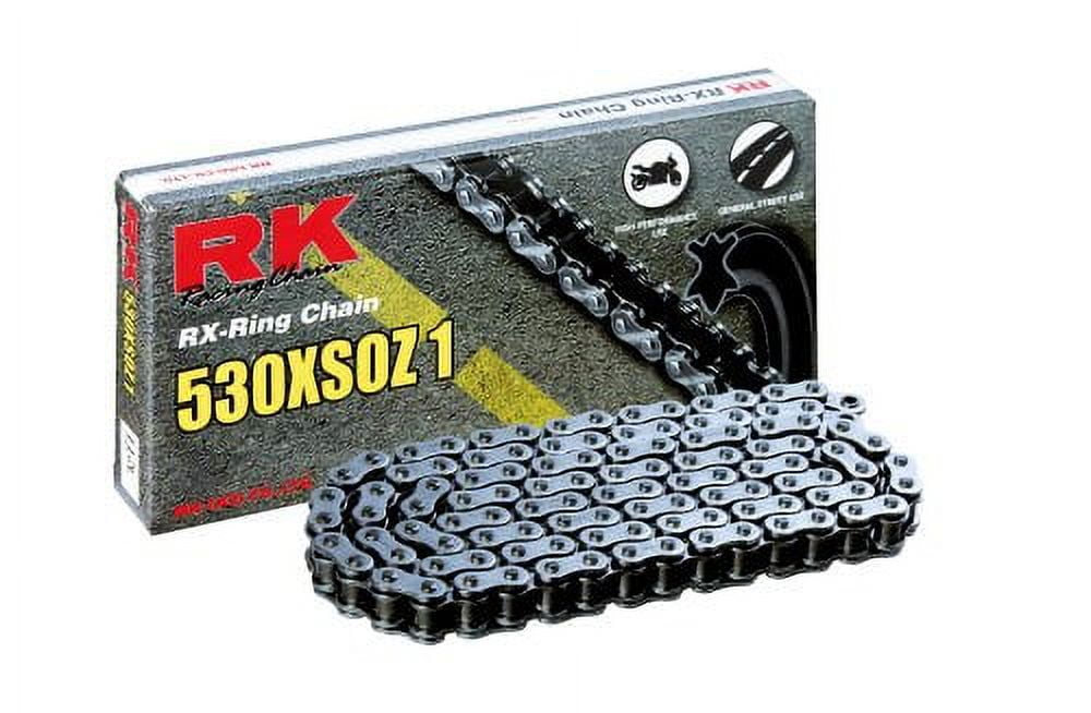 RK 530XSOZ1 High Perform Street Sport RX-Ring Motorcycle Chain - 108 Link