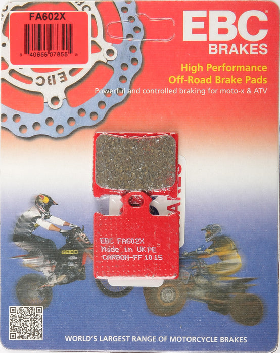 EBC Brakes FA602X Disc Brake Pad Set