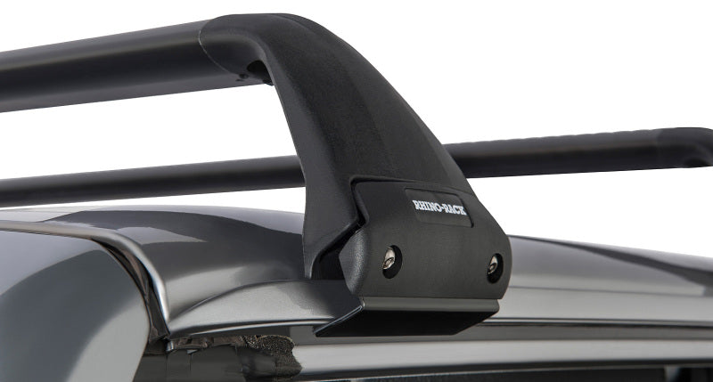 Rhino-Rack 07-22 compatible with Jeep Wrangler JK/JL 2 Door Hard Top Vortex SG 2 Bar Roof Rack Black SG60