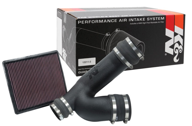 K&N 57-2602 Fuel Injection Air Intake Kit for FORD F150 V6-2.7L F/I 2018-2020