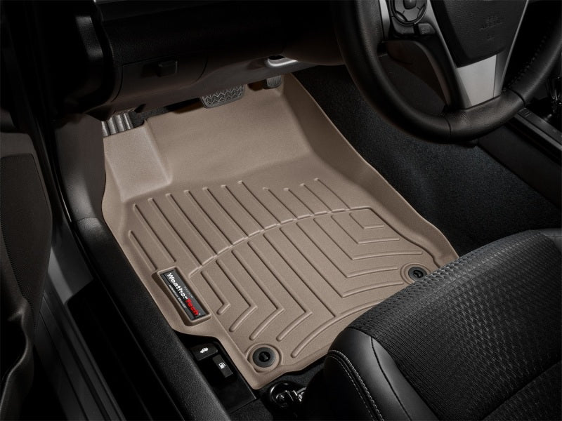 WeatherTech 2015+ compatible with Jeep Cherokee Front FloorLiner Tan 458331