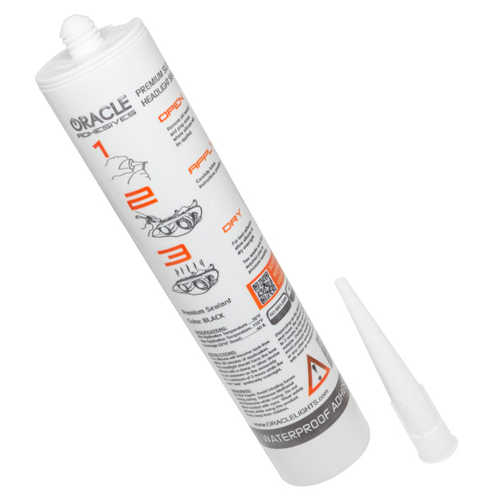 Oracle Lighting Oracle Premium Headlight Sealant Adhesive Silicone (10oz. Tube)