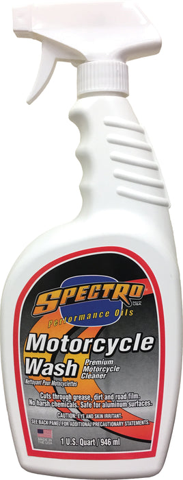 Spectro Premium Motorcycle Wash 1 Qt R.MW