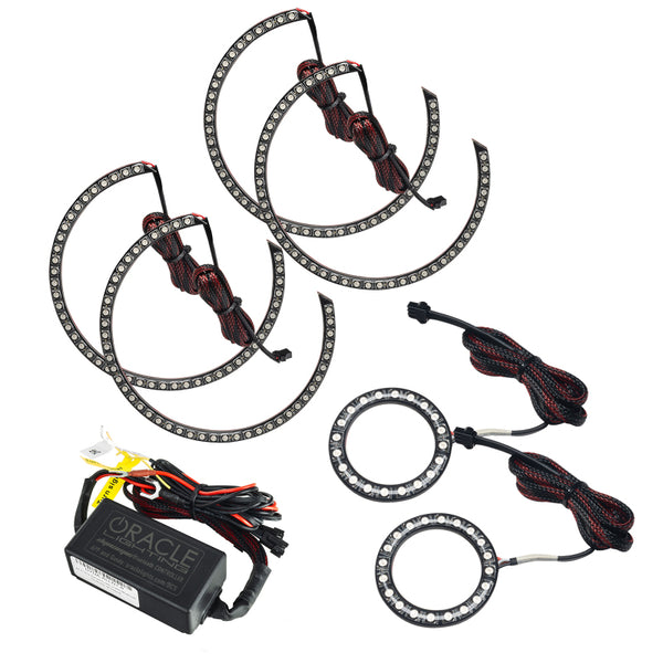 Oracle 15-23 Compatible with Dodge Challenger Dynamic Surface Mount Headlight Halo Kit SEE WARRANTY 3989-332