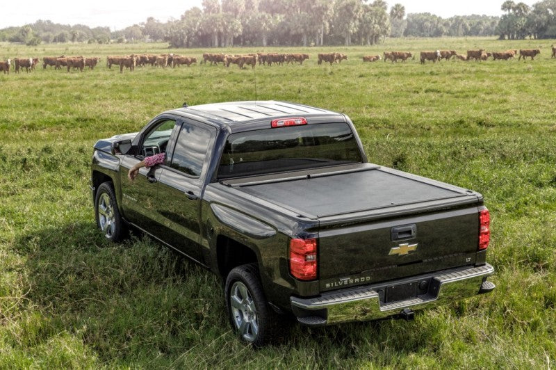Roll-N-Lock Lg448M Locking Retractable M-Series Truck Bed Tonneau Cover For 2010-2018 Dodge Ram 1500/2500/3500 Fits 6.4' Bed (Excludes Models W/Rambox) LG448M