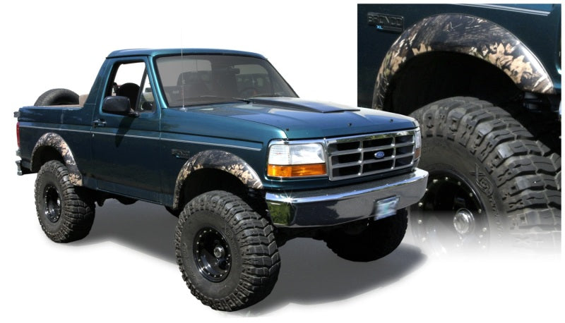 Bushwacker Pair Of Front Extend-A-Fender Flares For F150/250/350/Bronco 20019-11