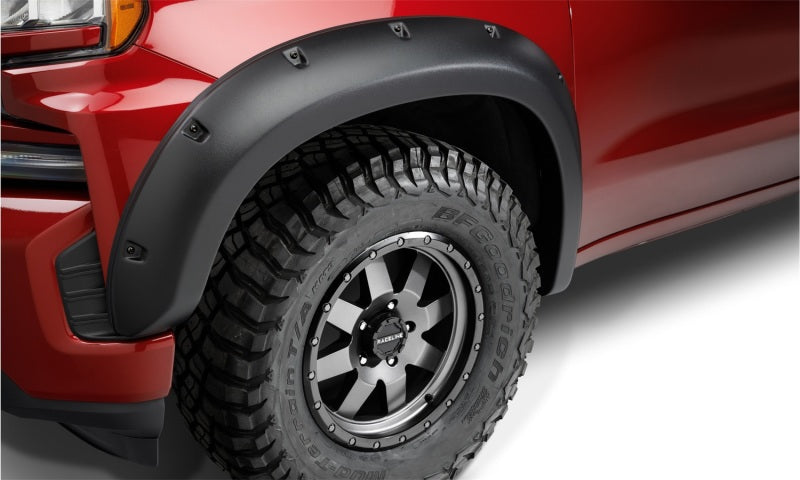 Bushwacker Forge Fender Flares Textured Black Fits 2007-2013 Sierra 1500 48109-08